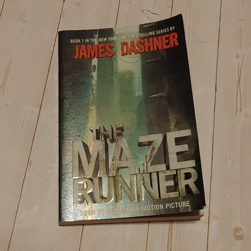 Maze Runner Teen Young Adult Fiction Thriller Novel Book By James Dashner